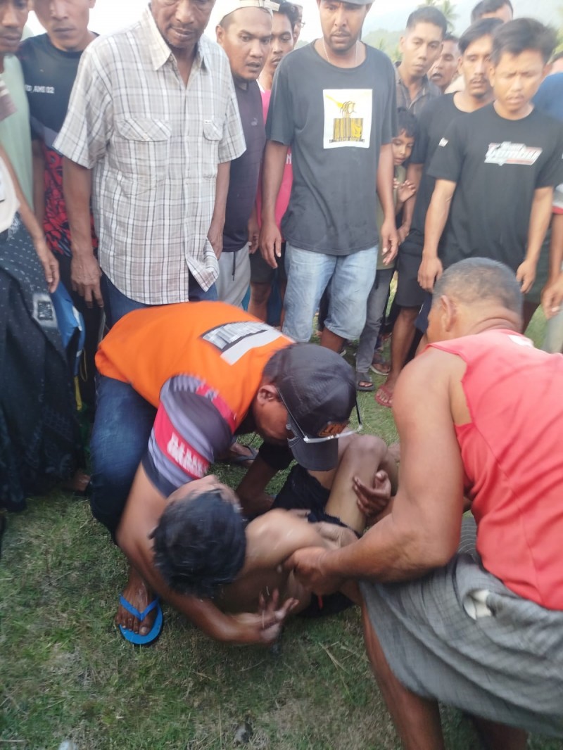 Pekerja Asal Deli Serdang Hanyut Saat Mandi di Laut Labuhan Tarok Aceh Selatan, Ditemukan Meninggal