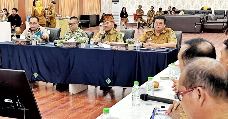 Sambut Hangat Kunker Tim Satgas PRR, Bupati; Realisasi TKD Capai 45,81 %