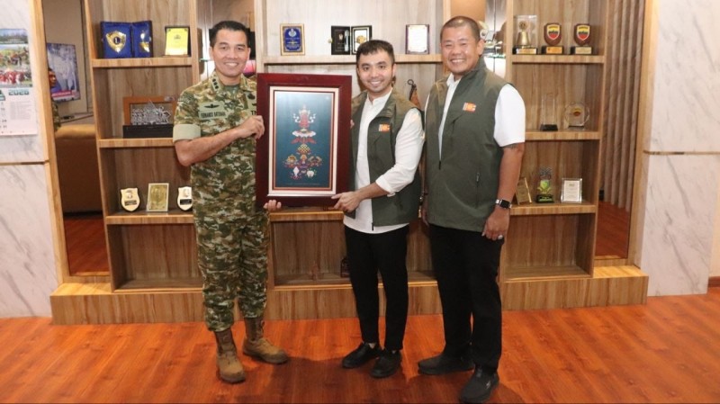 Membangun Komunikasi ,Yayasan Buddha Goshri Indonesia Audiensi dengan Dandim 0201/Medan