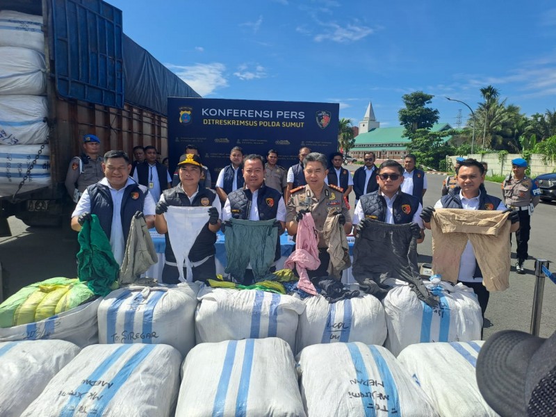 Ditreskrimsus Polda Sumut Gagalkan Perdagangan 144 Ballpres