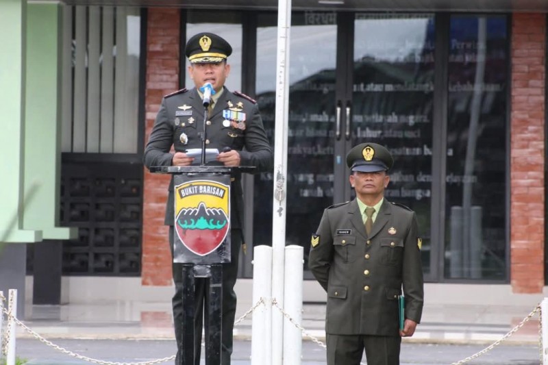 HUT ke-81 TNI, Kodim 0205/Tanah Karo Tekankan Profesionalisme dan Budaya Prima dalam Pengabdian